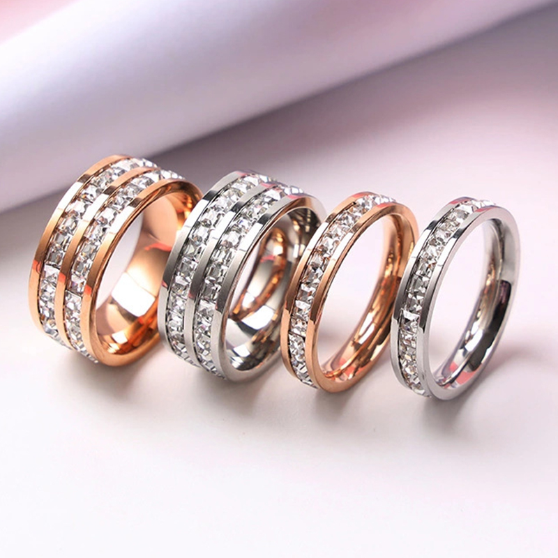 Initial Ring Custom - Luxo rosa cor de ouro única