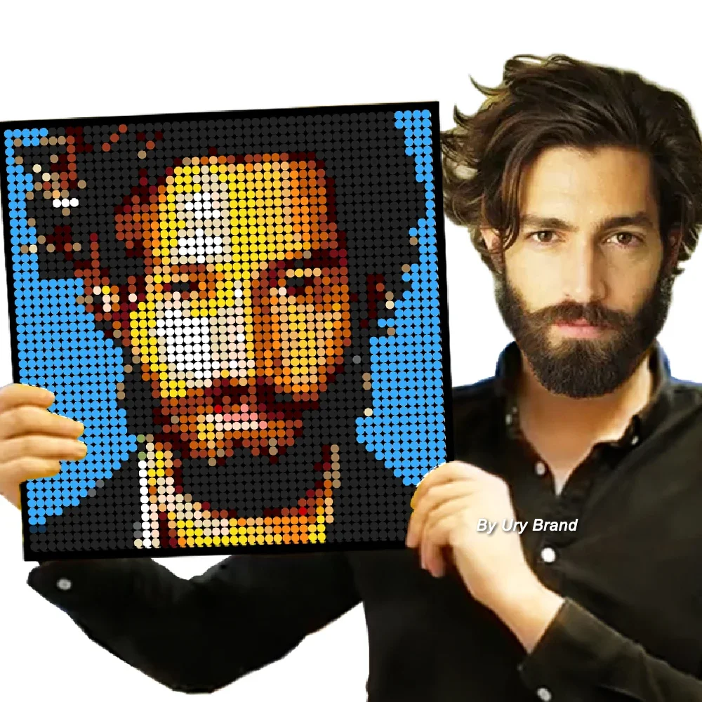 Pet Portrait Custom - Arte em Pixel: Foto Personalizada, Retrato