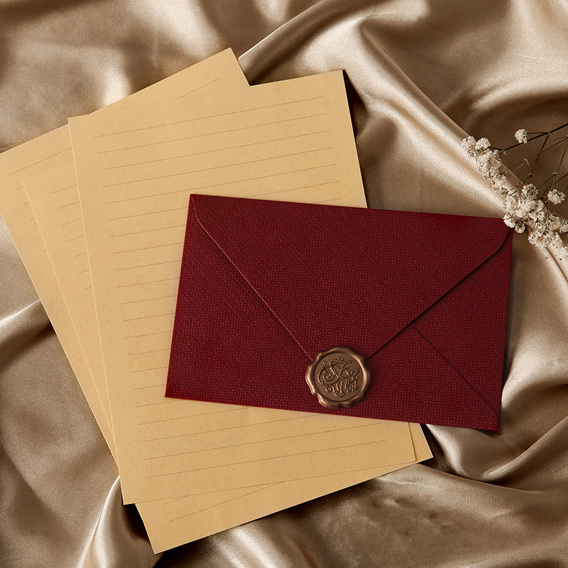 Conjunto de 10 Envelopes com T - Wax Seal Letter Kit avaliação e preço