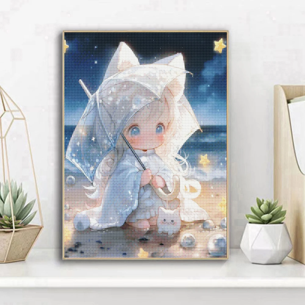 5d diy ab pintura diamante ani - Photo Mosaic Print avaliação e preço