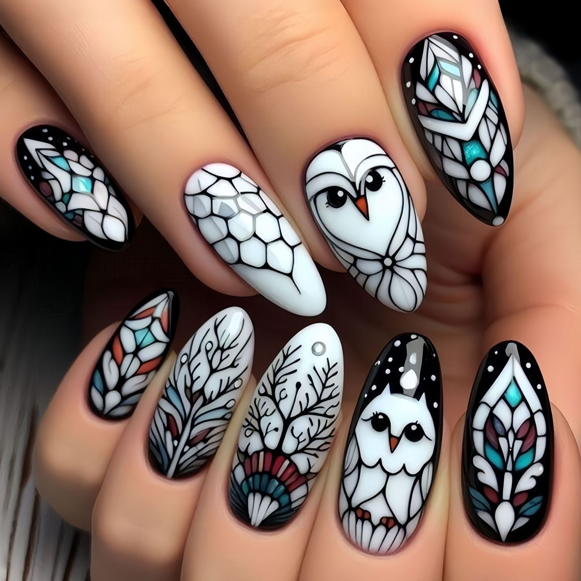 Unhas falsas médias e longas p - Pressed Flower Art avaliação e preço