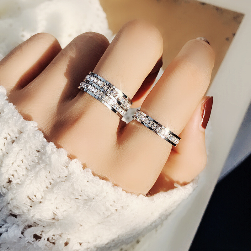 Luxo rosa cor de ouro única fi - Initial Ring Custom avaliação e preço