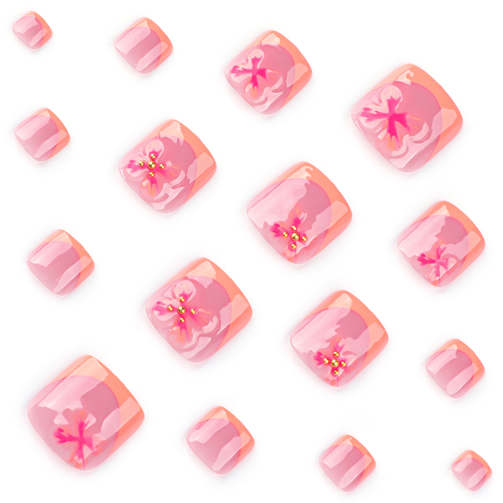 24 pçs encantador padrão de fl - Pressed Flower Art avaliação e preço